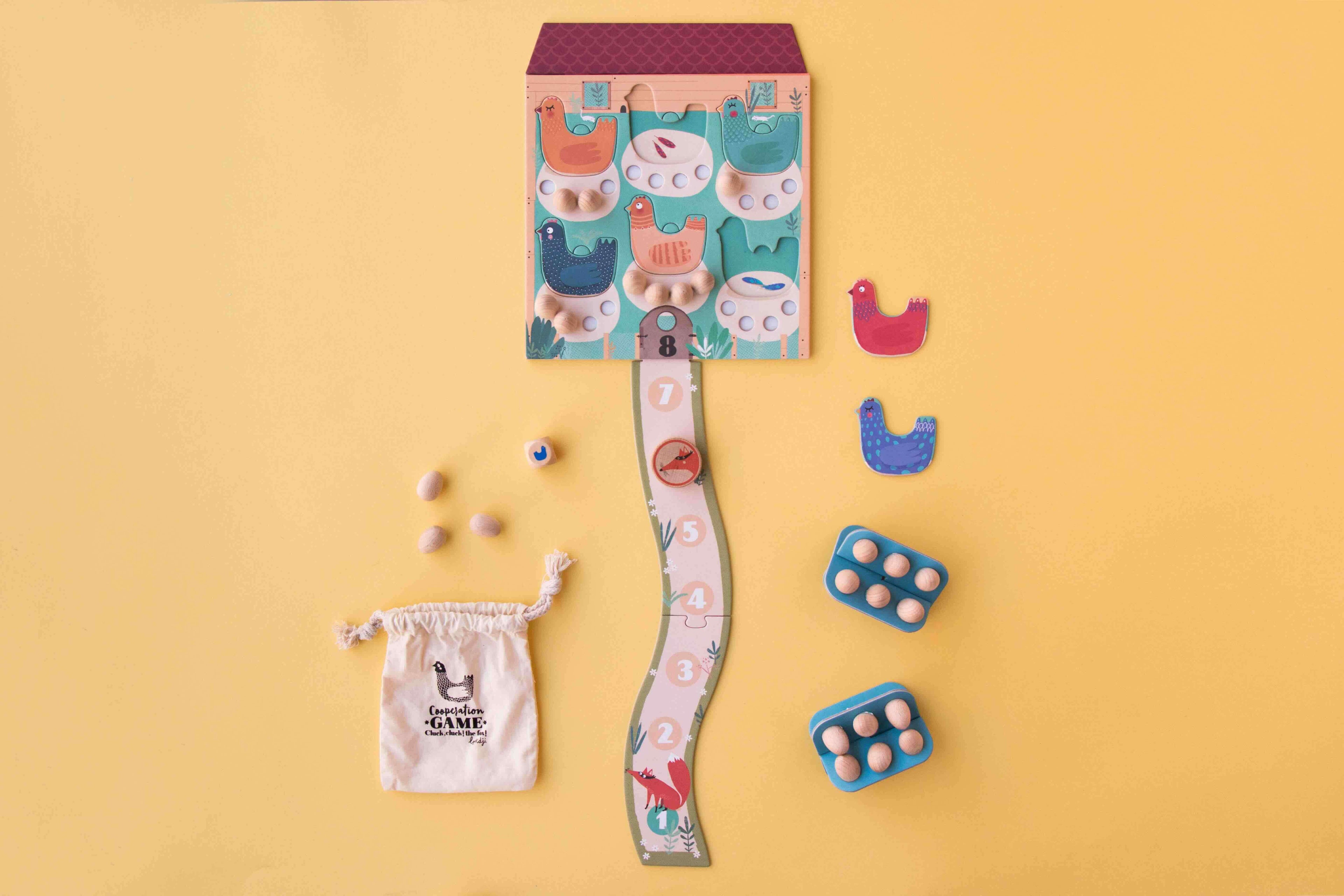 Londji Cluck, Cluck! The Fox! Brettspiel