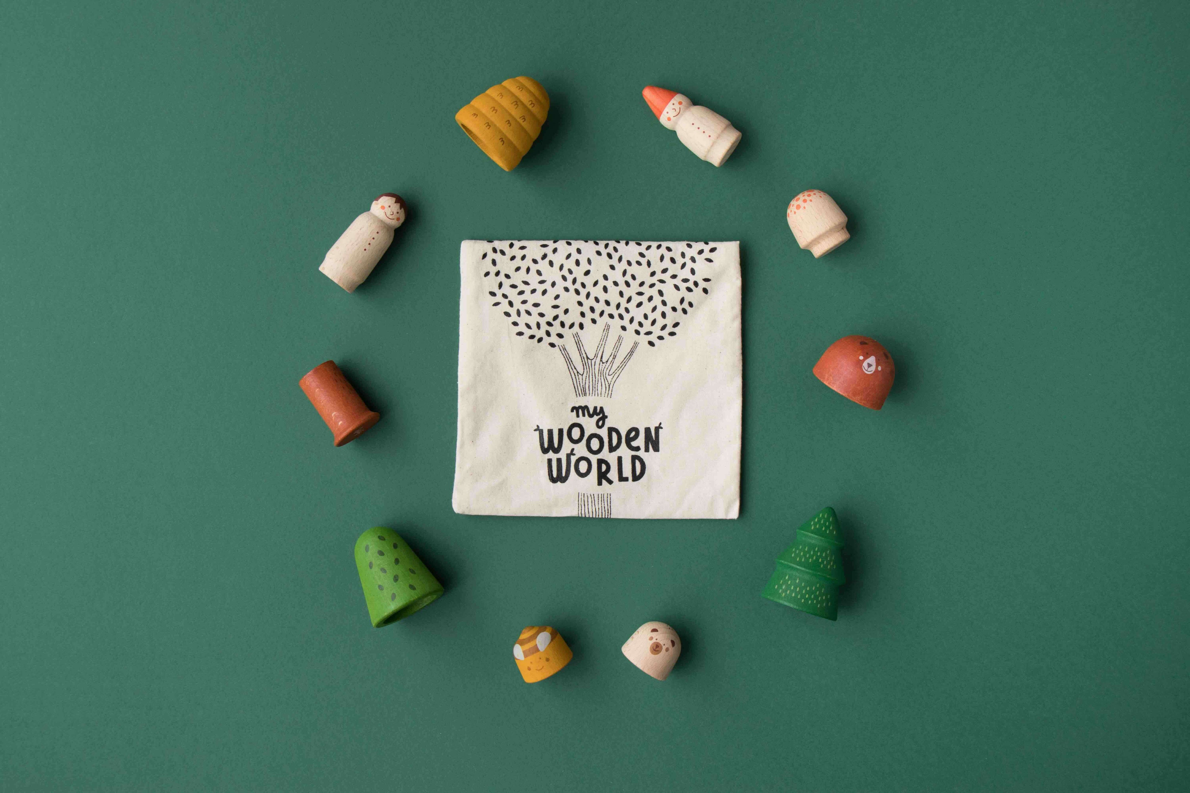 Londji Wooden World Forest Puzzle Spiel