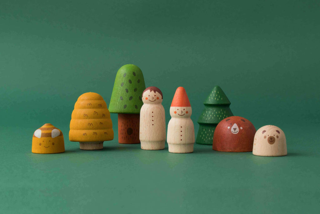 Londji Wooden World Forest Puzzle Spiel