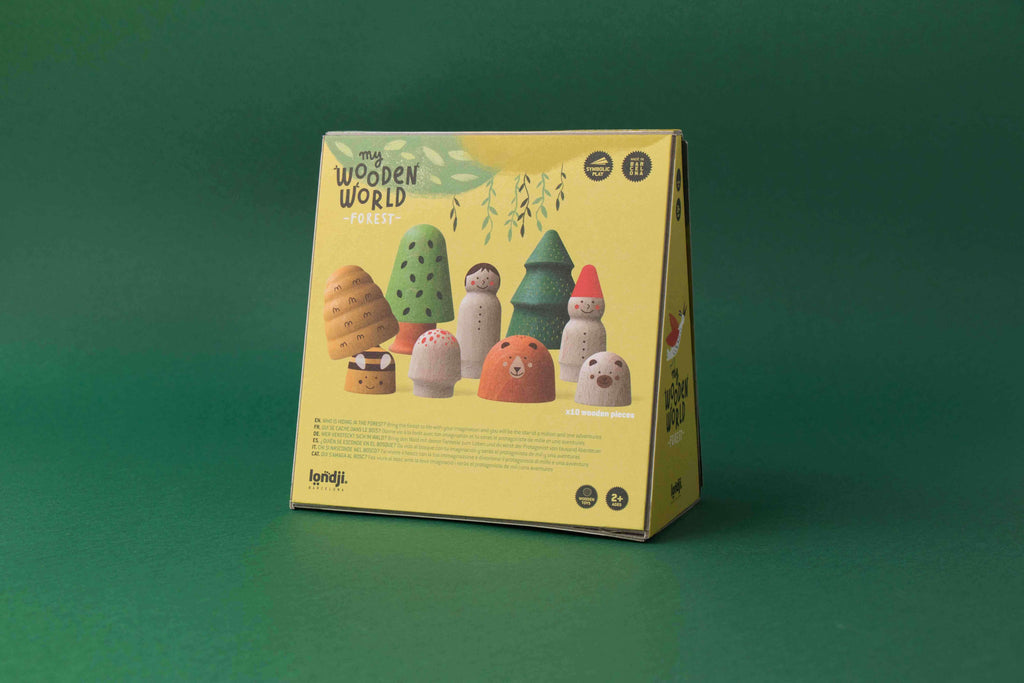 Londji Wooden World Forest Puzzle Spiel