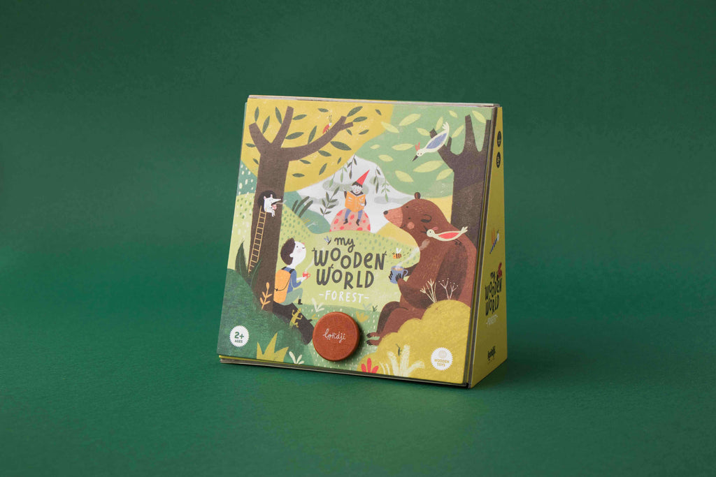 Londji Wooden World Forest Puzzle Spiel