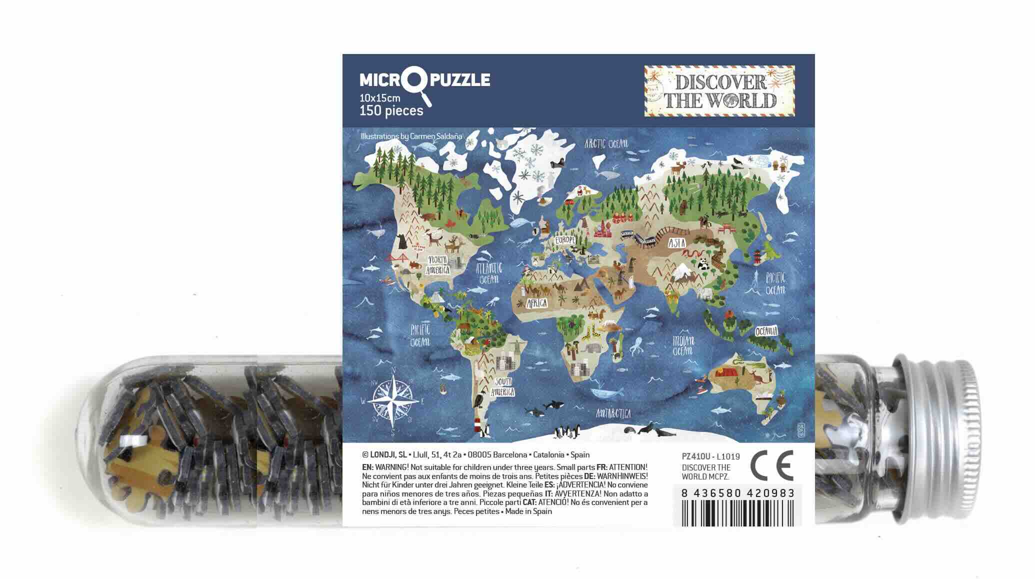 Londji Earth & Planets Pocket Puzzle