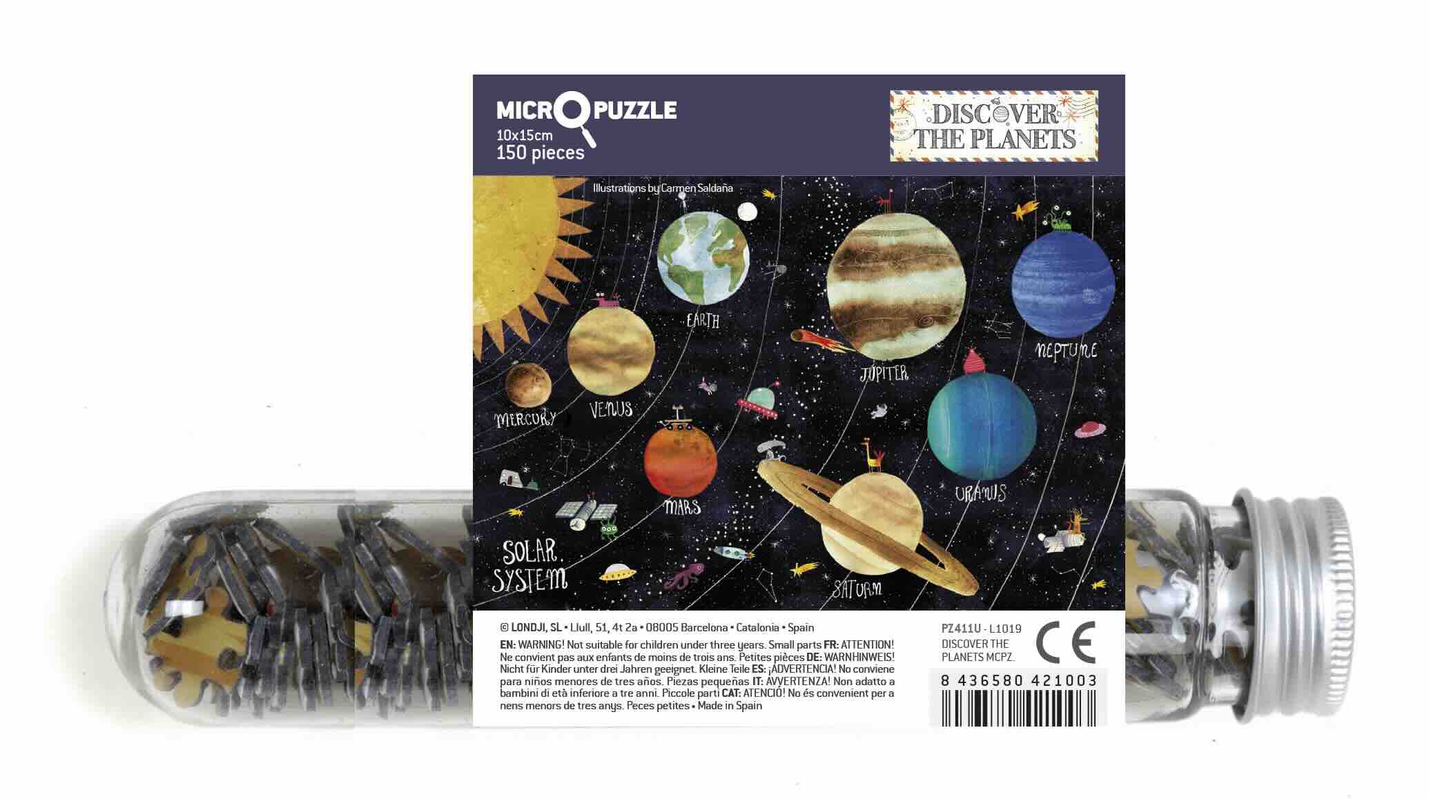 Londji Earth & Planets Pocket Puzzle
