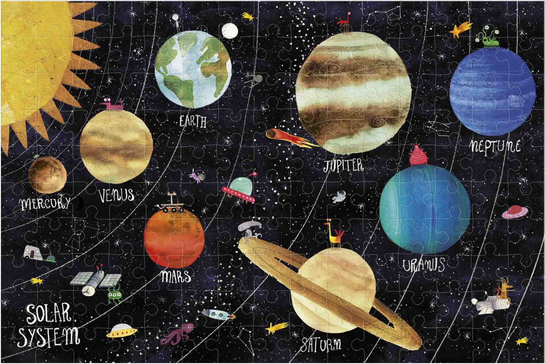 Londji Earth & Planets Pocket Puzzle