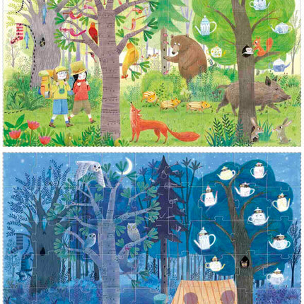 Londji Night and Day in the Forest Puzzle