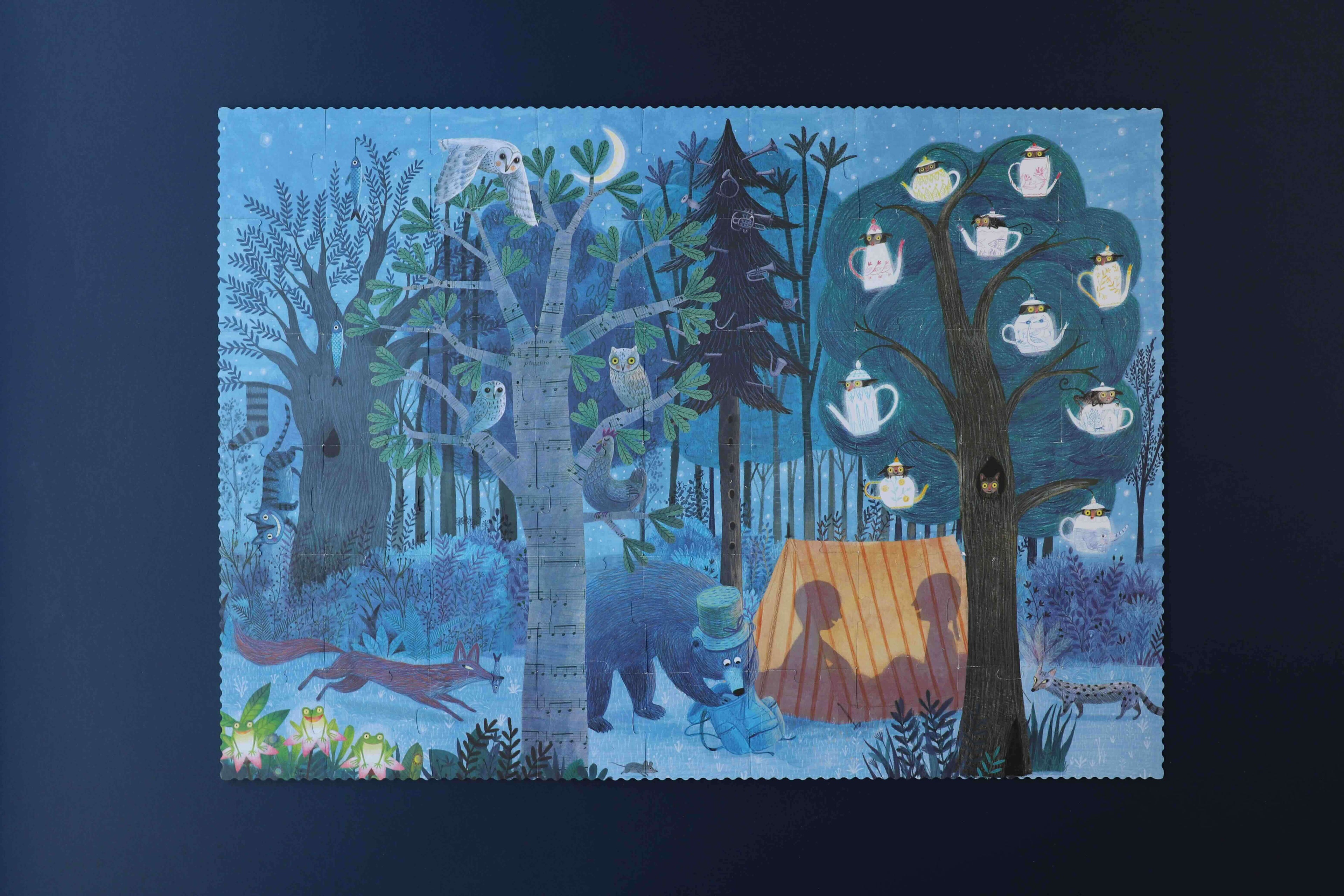 Londji Night and Day in the Forest Puzzle