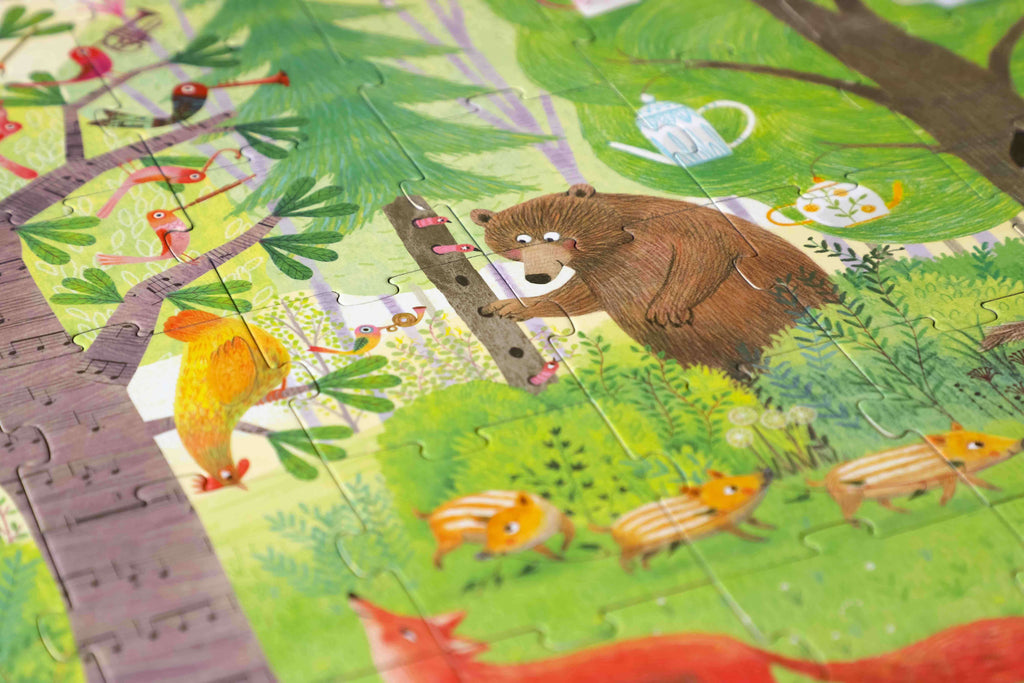 Londji Night and Day in the Forest Puzzle
