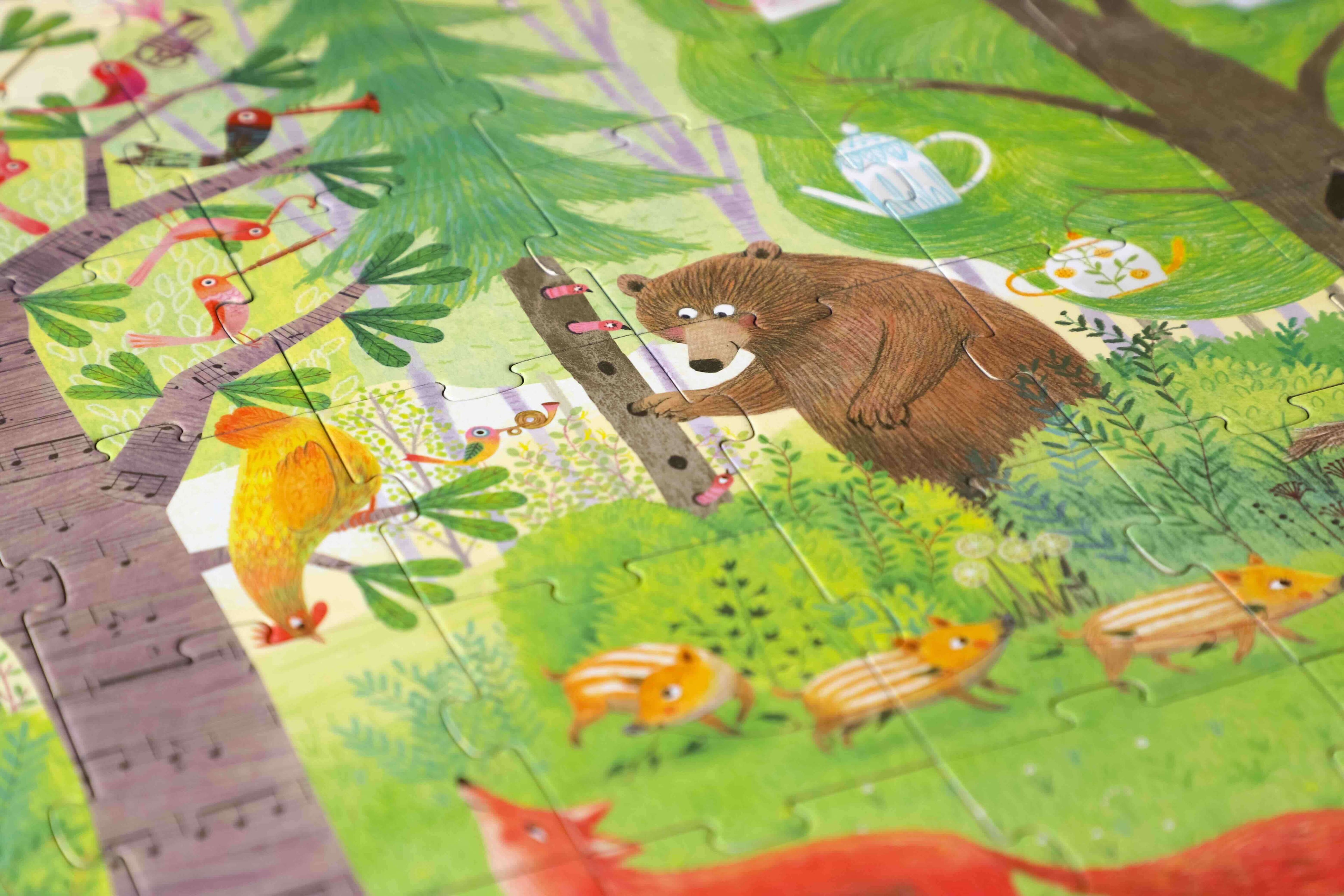 Londji Night and Day in the Forest Puzzle