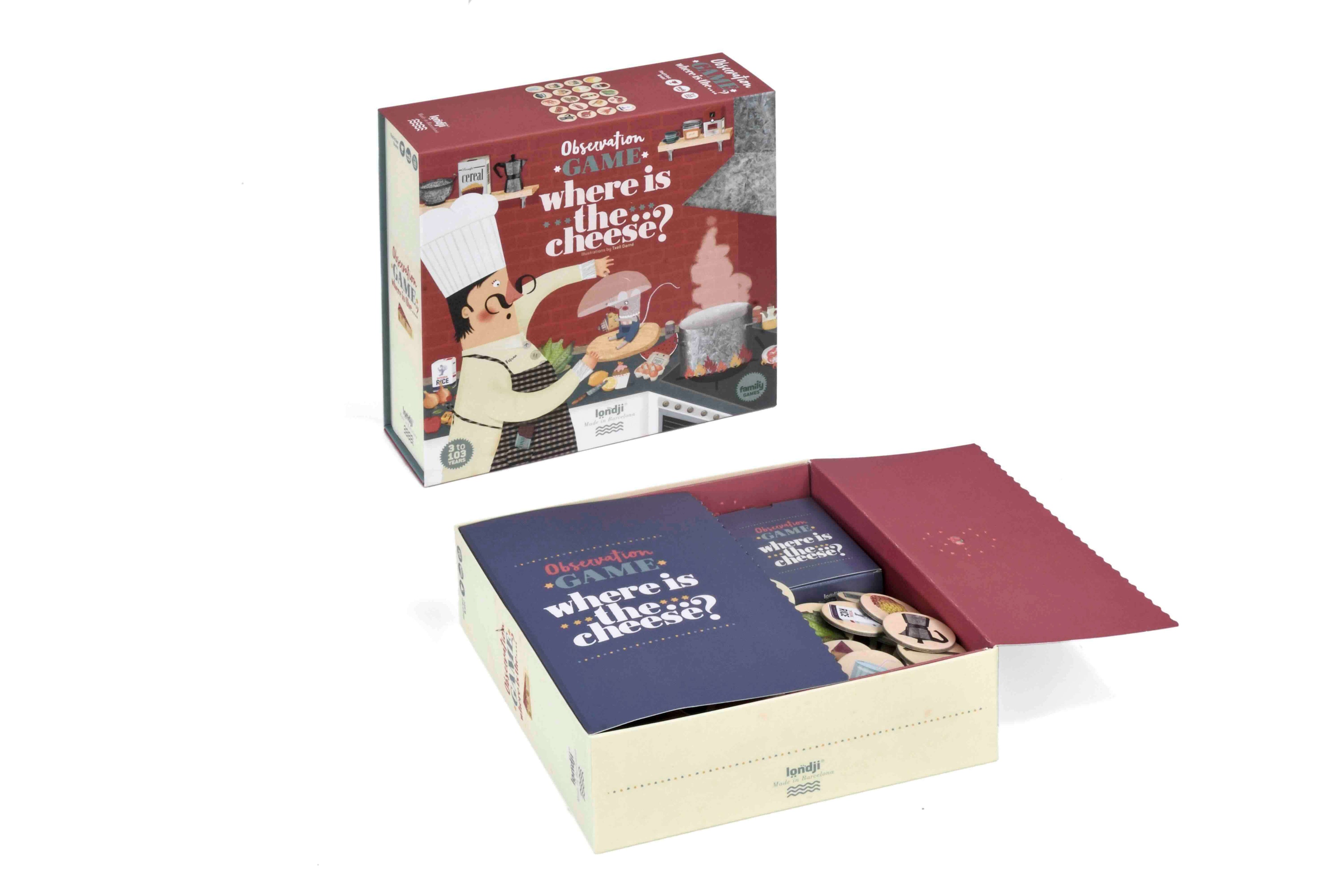 Londji Where is the Cheese? Lernspiel