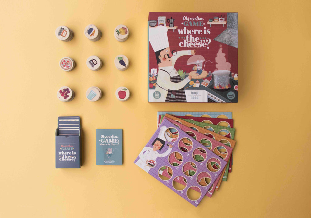 Londji Where is the Cheese? Lernspiel