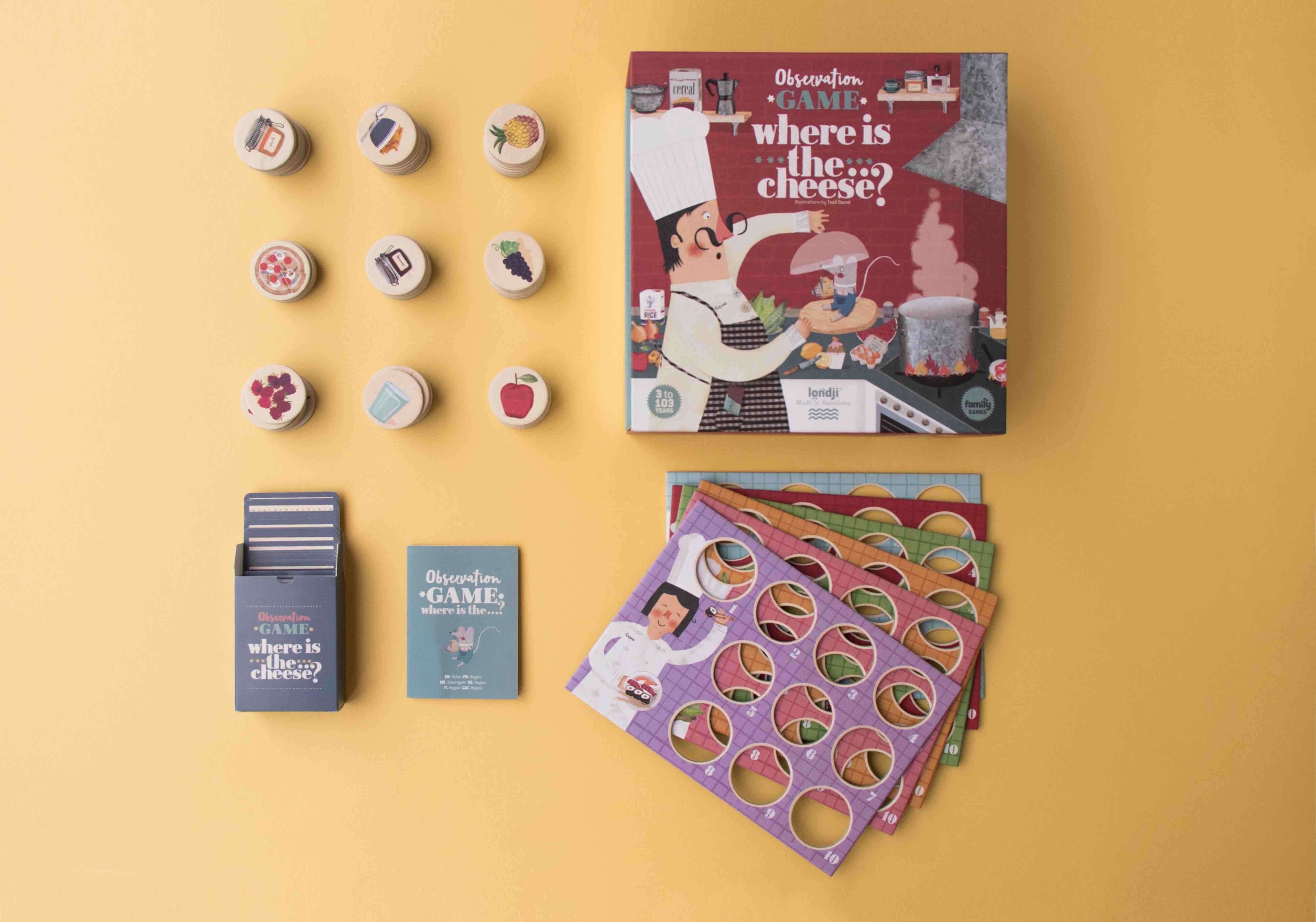 Londji Where is the Cheese? Lernspiel