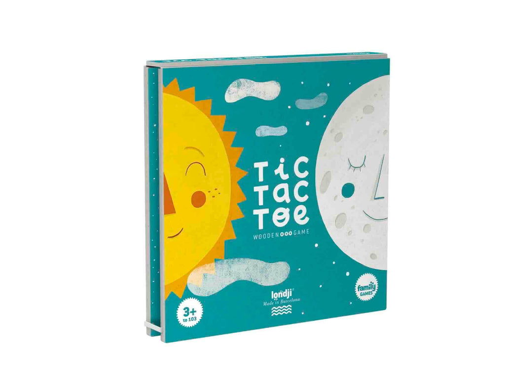 Londji Sun and Moon Tic Tac Toe Holz