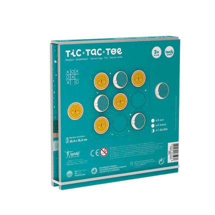 Londji Sun and Moon Tic Tac Toe Holz