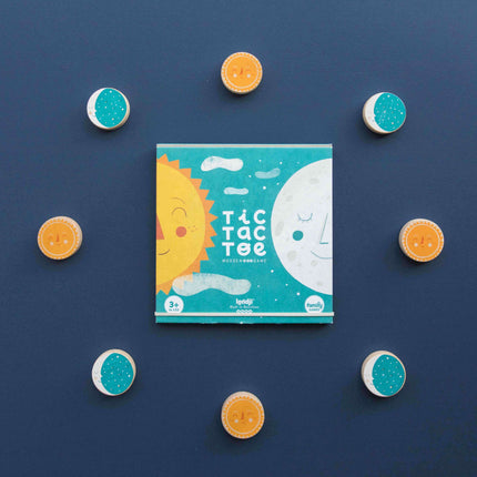 Londji Sun and Moon Tic Tac Toe Holz