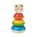 PlanToys Stapelspielzeug Stapelturm aus Holz Bär - Heldenspielzeug