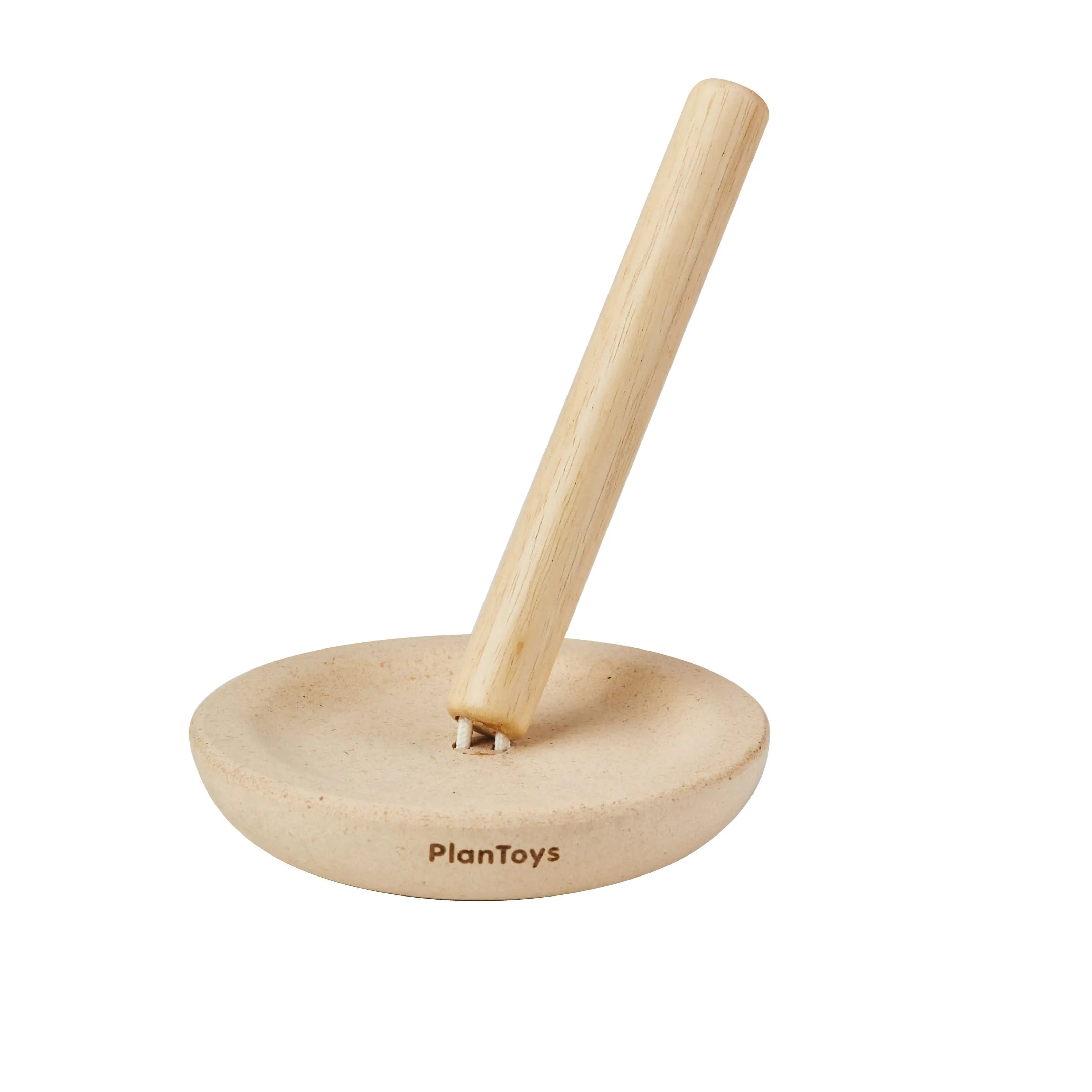 PlanToys Stapelspielzeug Stapelturm aus Holz Bär - Heldenspielzeug