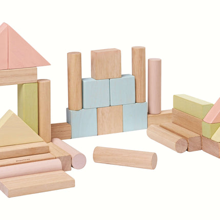 PlanToys Bauklötze Pastell (40 Teile)