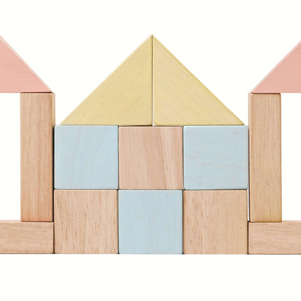 PlanToys Bauklötze Pastell (40 Teile)