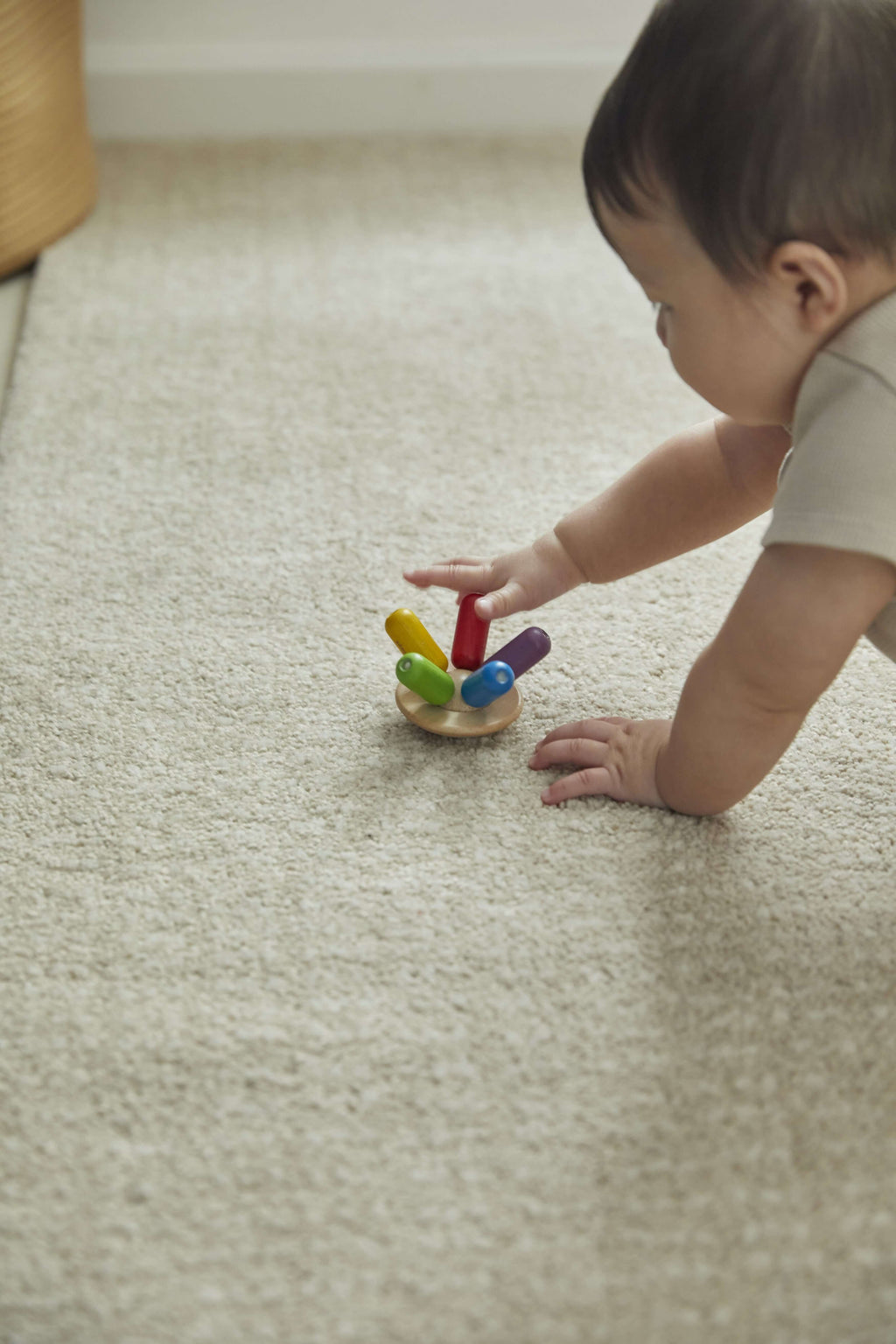 PlanToys Greifling Krake Holz - Heldenspielzeug