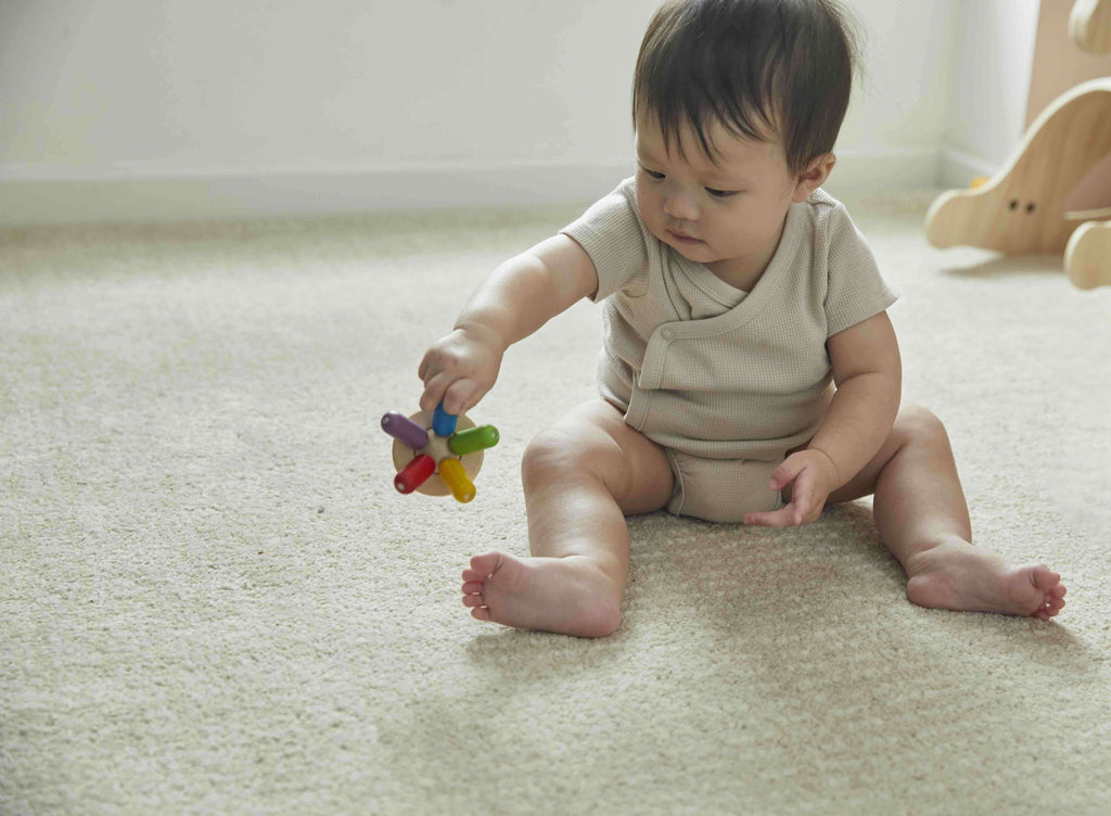 PlanToys Greifling Krake Holz - Heldenspielzeug