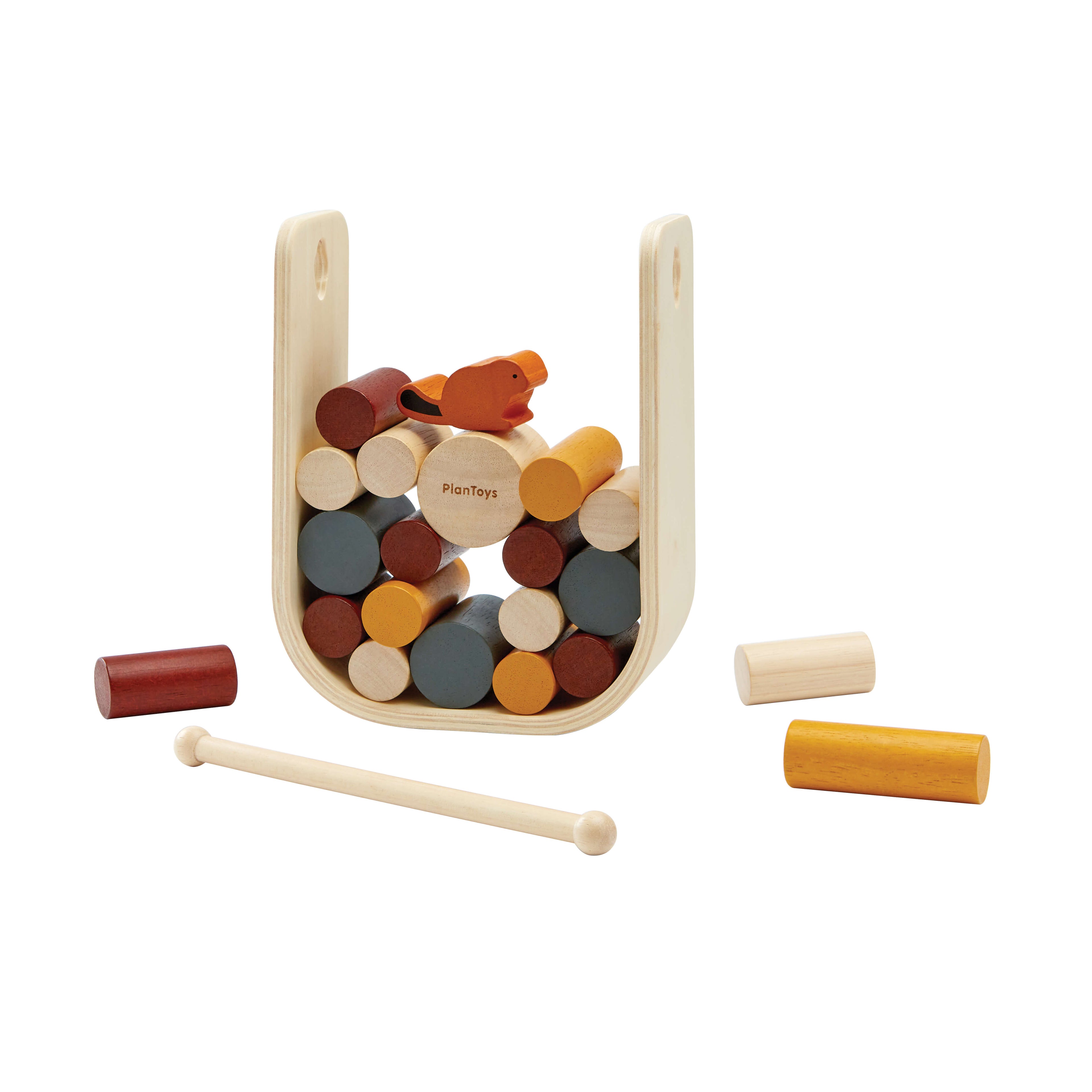 PlanToys Stämme Ziehen Groß Geschicklichkeitsspiel - Heldenspielzeug