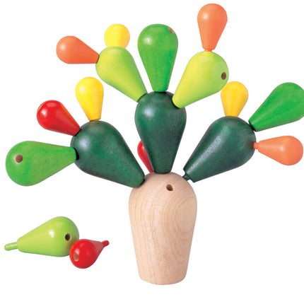 PlanToys Balancespiel Steckspiel für Kinder Kaktus