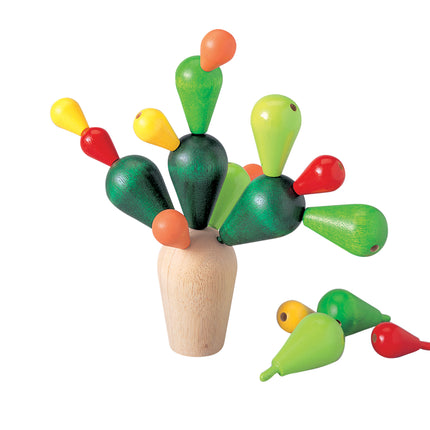 PlanToys Balancespiel Steckspiel für Kinder Kaktus