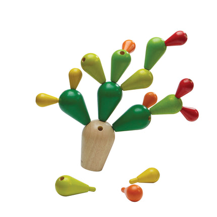 PlanToys Balancespiel Steckspiel für Kinder Kaktus