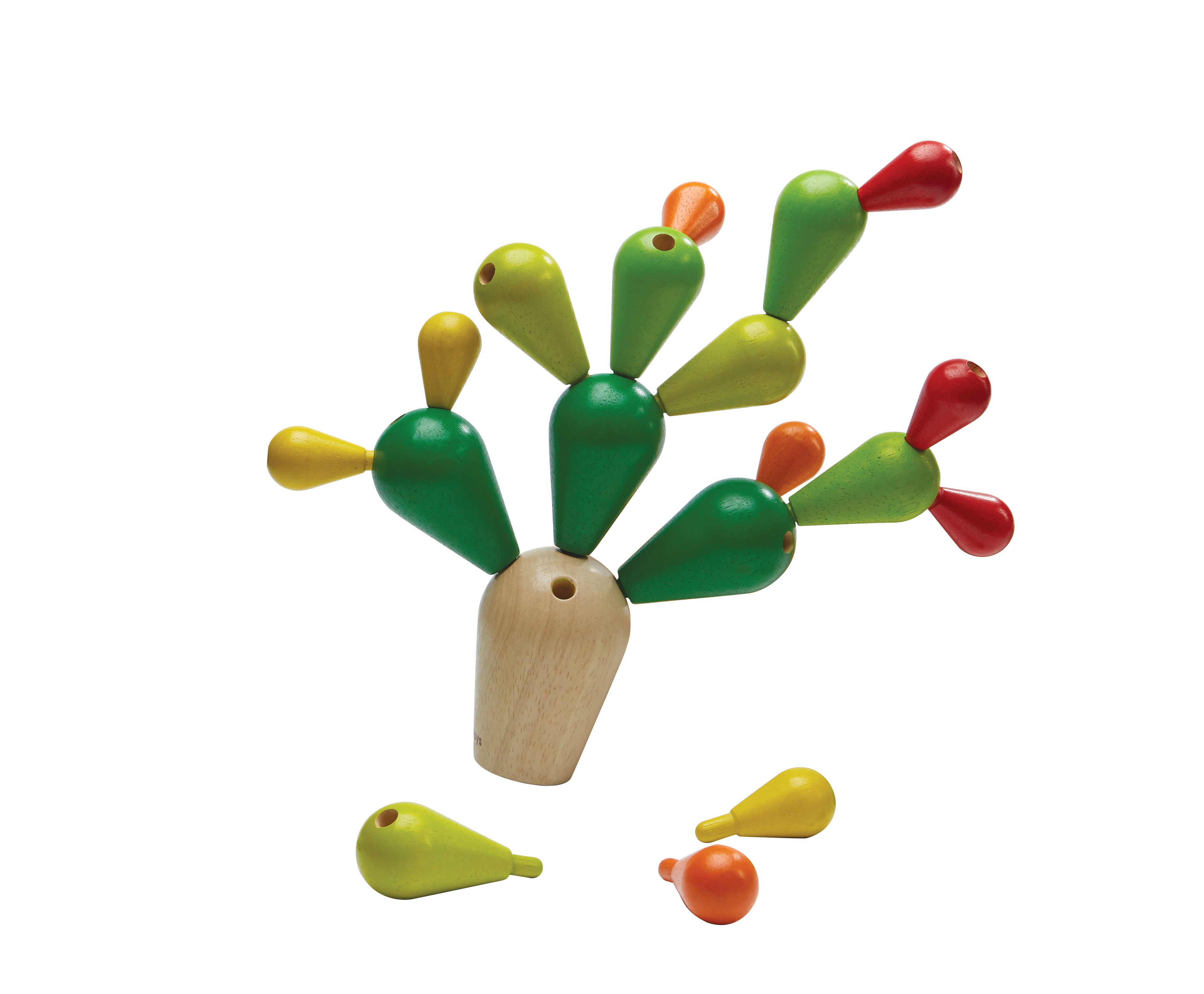 PlanToys Balancespiel Steckspiel für Kinder Kaktus - Heldenspielzeug