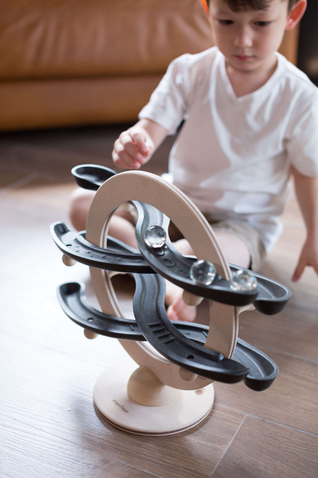 PlanToys Kugelbahn - Heldenspielzeug