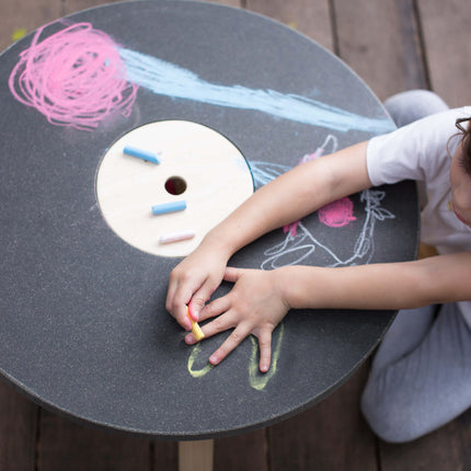 PlanToys Kindertisch Rund Multifunktionstisch