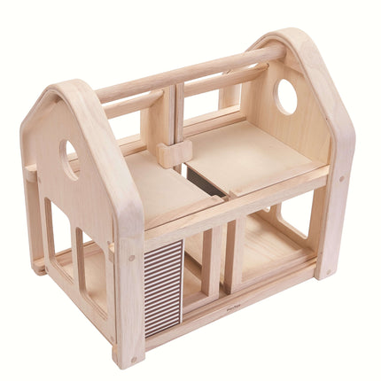 PlanToys Puppenhaus Möbliert zum Mitnehmen
