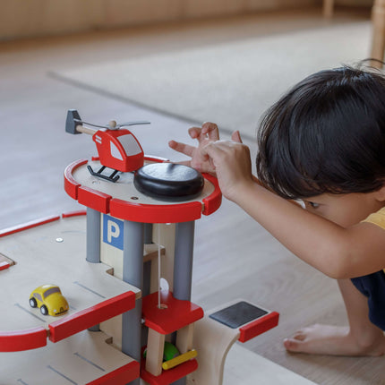 PlanToys Holz Hubschrauber