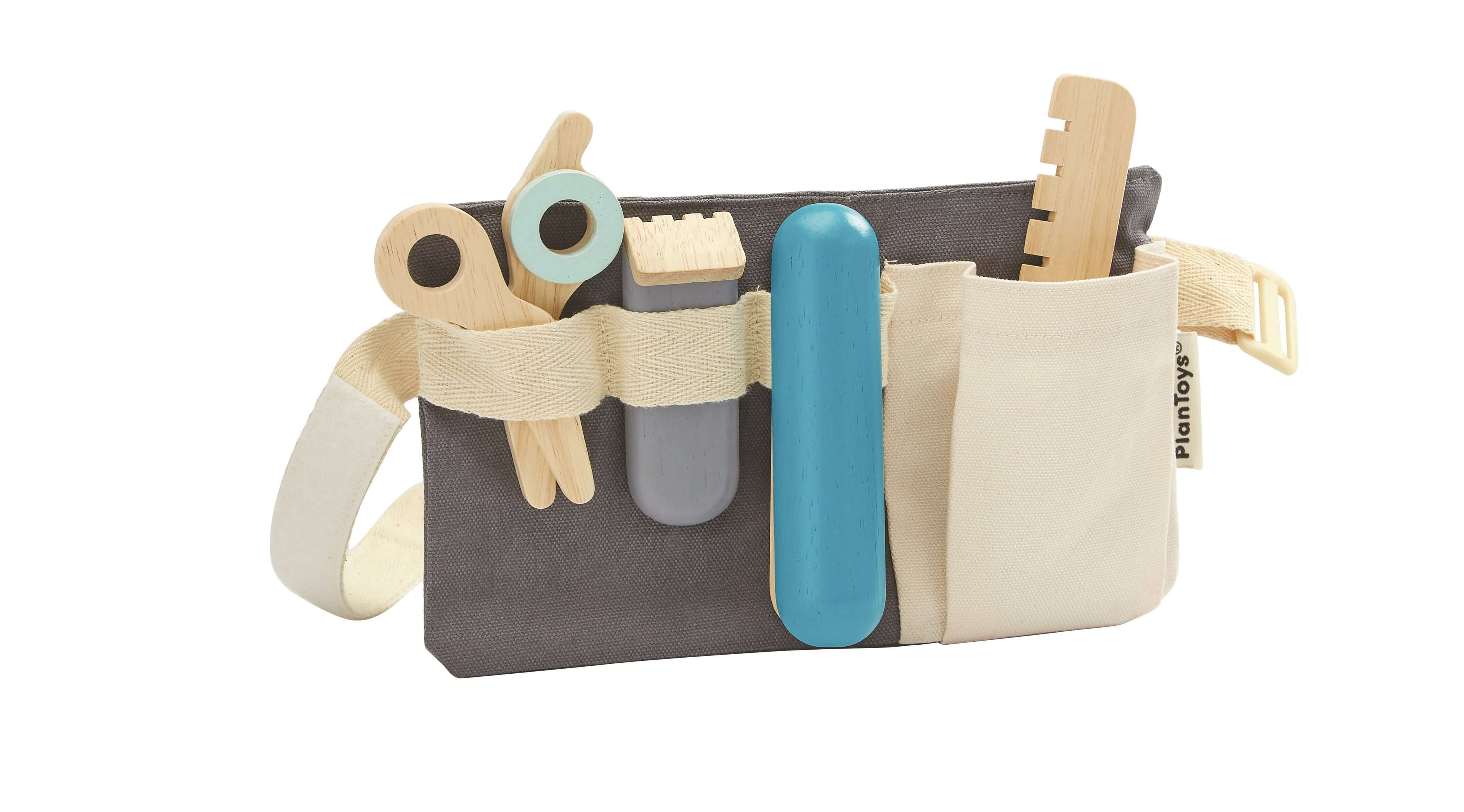 PlanToys Friseur Set aus Holz - Heldenspielzeug