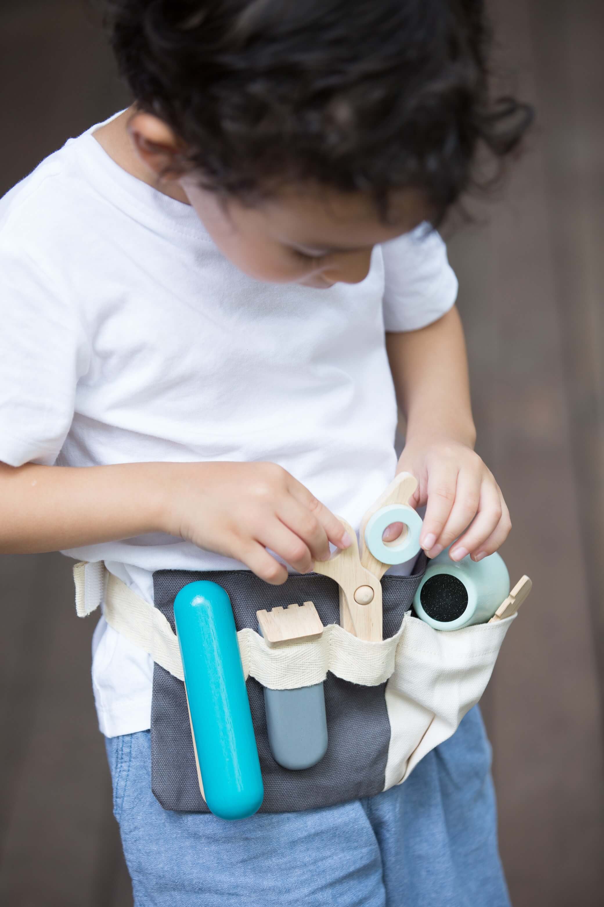 PlanToys Friseur Set aus Holz - Heldenspielzeug