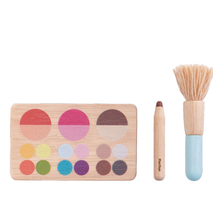 PlanToys Kinder Schminktasche aus Holz Makeup Spielset (8 Teile)