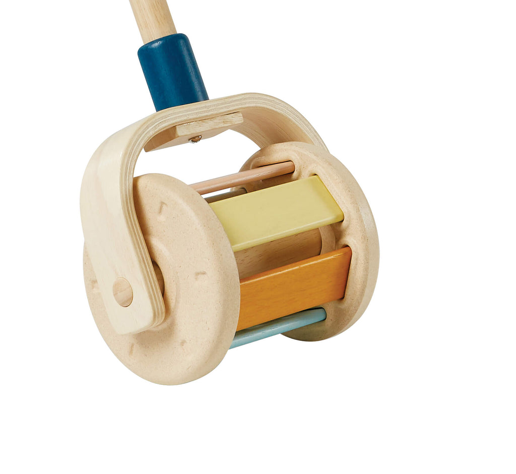 PlanToys Schiebestab mit Holz Klangkugeln - Heldenspielzeug