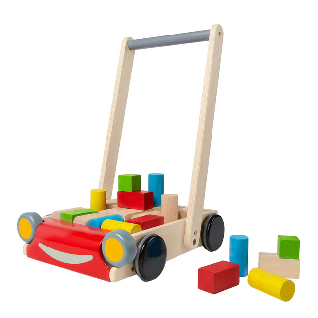 PlanToys Verstellbarer Lauflernwagen
