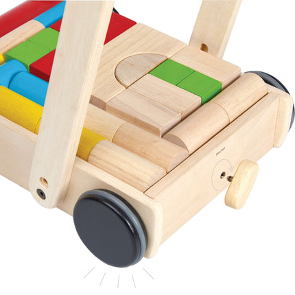 PlanToys Verstellbarer Lauflernwagen