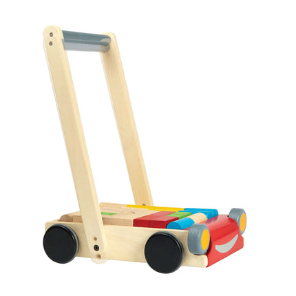 PlanToys Verstellbarer Lauflernwagen