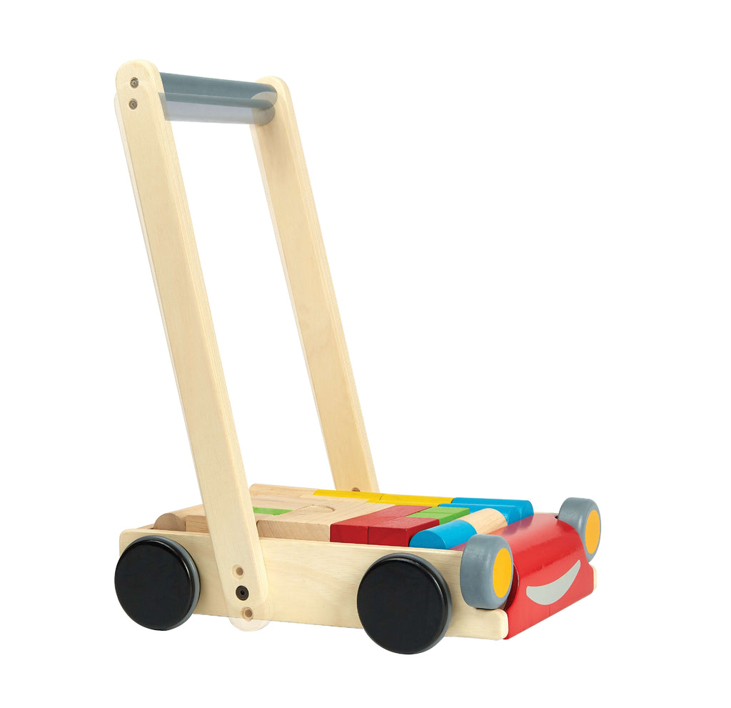 PlanToys Verstellbarer Lauflernwagen - Heldenspielzeug