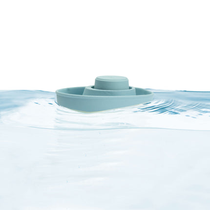 PlanToys Badewannnenspielzeug Schlauchboot mit Tauchfunktion