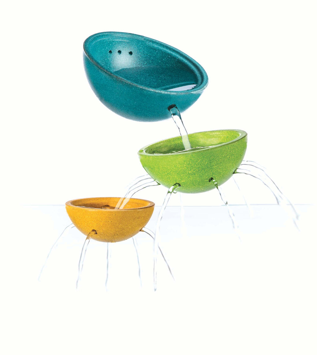 PlanToys Wasserspielzeug Schüssel aus Holz - Heldenspielzeug