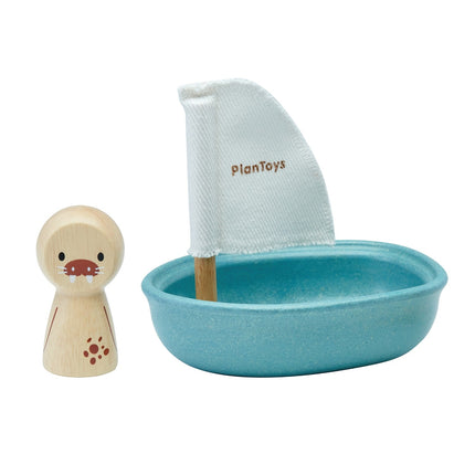 PlanToys Segelboot Badewannenspielzeug