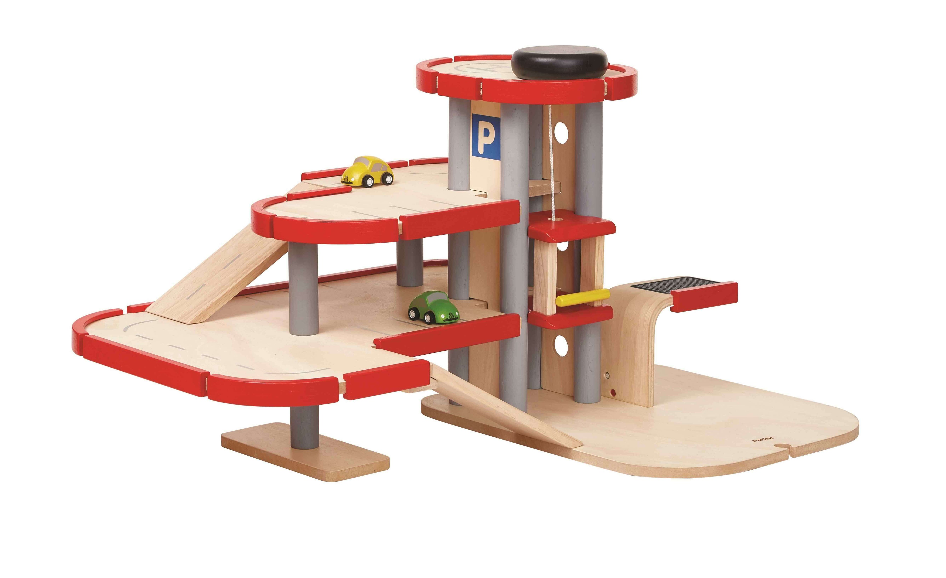 PlanToys Parkhaus City (3 Teile) - Heldenspielzeug