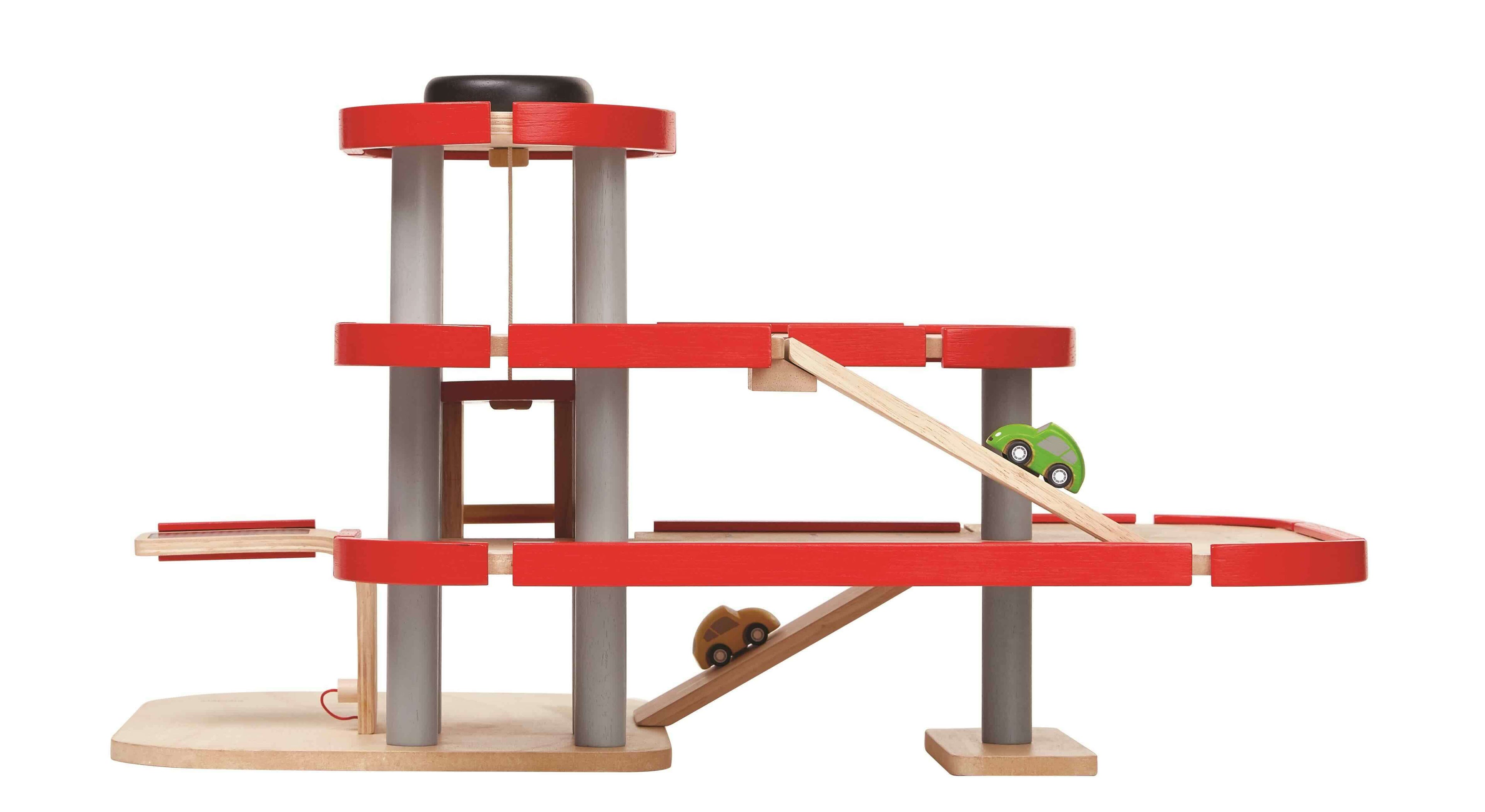 PlanToys Parkhaus City (3 Teile) - Heldenspielzeug