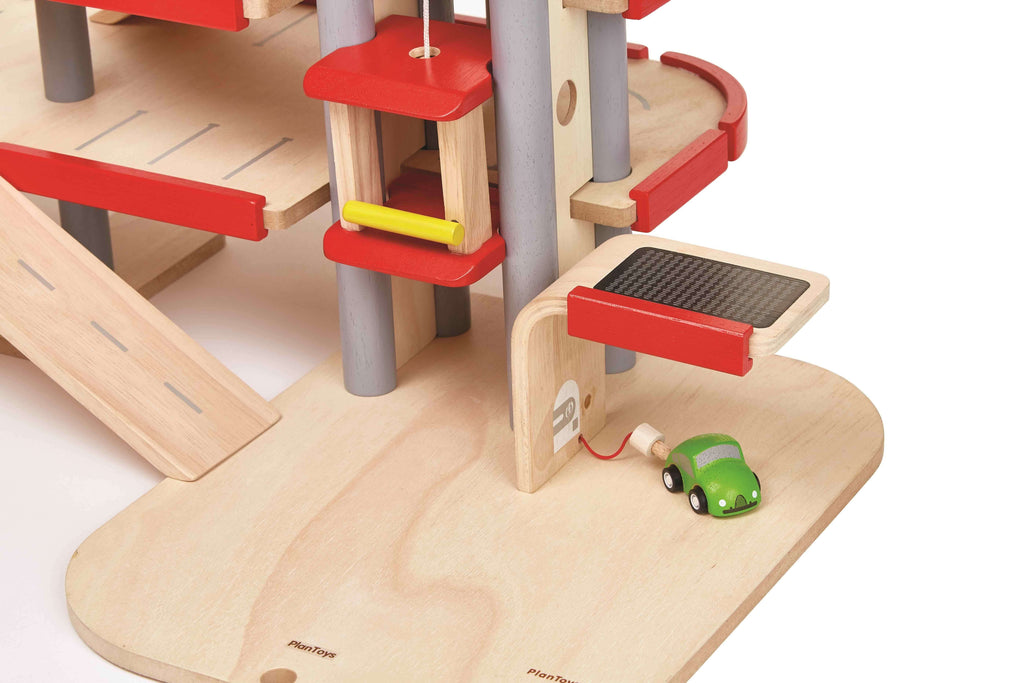 PlanToys Parkhaus City (3 Teile) - Heldenspielzeug