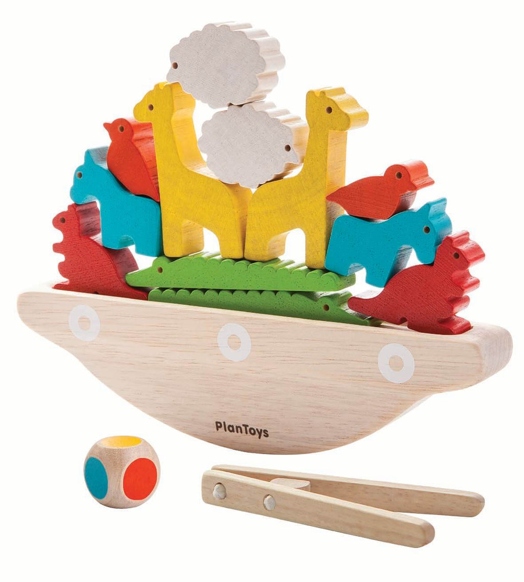 PlanToys Balancierspiel Boot - Heldenspielzeug