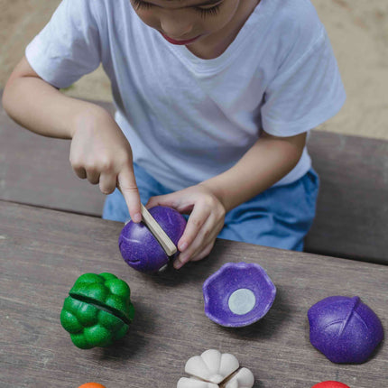 PlanToys Gemüse Schneiden Spielset (6 Teile)