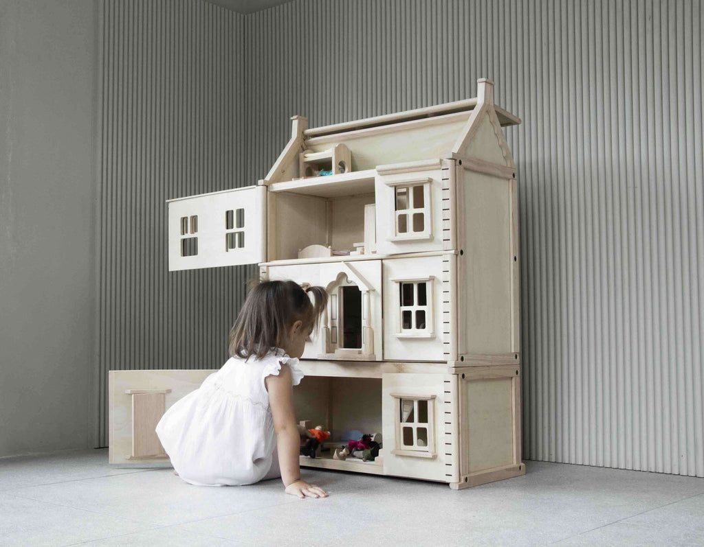 PlanToys Viktorianisches Puppenhaus - Heldenspielzeug